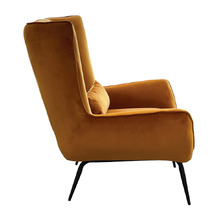 Victoria Velvet Wingback Armchair